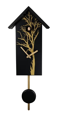 Engstler Modern Quartz Cuckoo Clock with Cuckoo Call