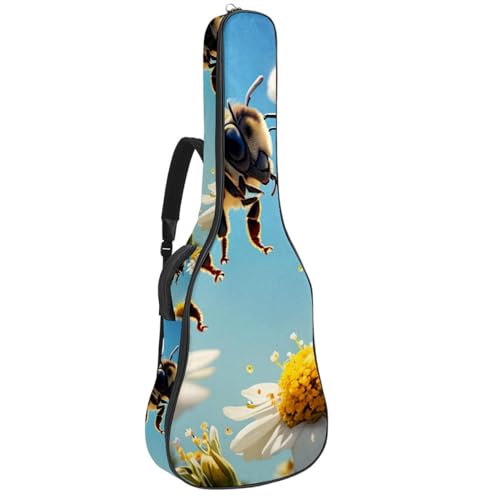 Étui étanche pour guitare acoustique avec couche de protection antichoc