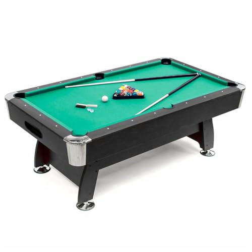 PL Ociotrends Mesa de Billar Semi Profesional New Lucentum 7 Pies(212 x 121 x 78 cm) | Estilo Americano, Diseño Moderno y Robusto – Ideal para Adultos y Espacios de Ocio