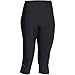 Under Armour Women's HeatGear Armour Capri, Black (001), Medium