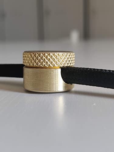 Kit de descentrador de latón redondo de 20 x 5,5 mm de diámetro, atornillado al conector OT Ø 20 x 12 Cover