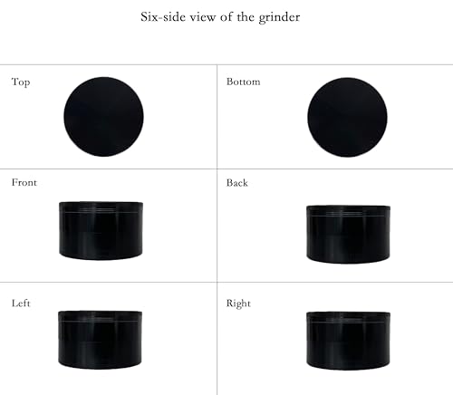 Matoolser Spice Grinder Large 3.0 Inch (Black) - Image 7