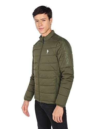 Image of U.S. POLO ASSN. Men Polyester Standard Length Jacket