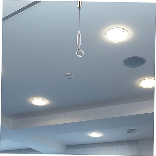 20 piezas Tensor de cable con gancho de suspensión, accesorio ligero para cuerda de alambre, uso interior y exterior, diseño versátil para hogar, fábrica y colgado miniatura 7