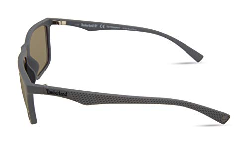 Timberland Men's TBA9264 Polarized Rectangular Sunglasses3