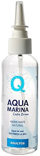 AQUAMARINA Costa Brava - Nebulizador Adultos 150Ml - Hidratación natural en nebulizador con microdifusión fisiológica. 50% agua de mar microfiltrada sin aditivos y 50% agua mineral.