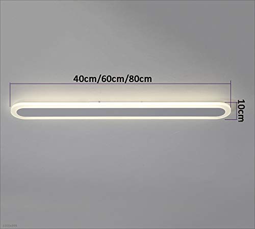 Lampe murale LED induction et commande vocale avec éclairage neutre fin