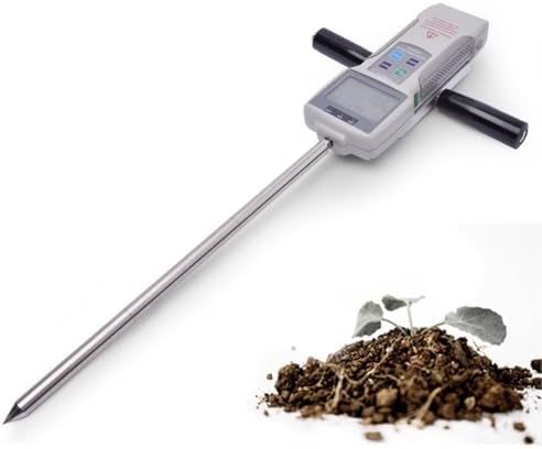 Soil Compaction Tester with Long Probe and Data Storage Function, Suitable for Garden Maintenance and Farm Lawns.