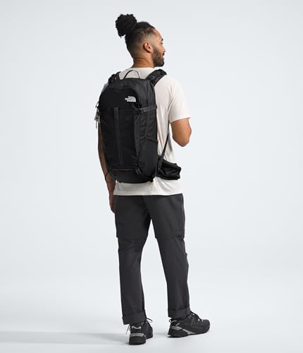 The North Face Basin 36 Liter Technical Daypack with Rain Cover | Unisex Backpack, Padded Hipbelt, Chest Strap, Hiking Pole Attachment, TNF Black/TNF Black-NPF, One Size - Image 5