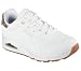Produktbild Skechers Damen UNO Jungle Nite Sneaker, White Durabuck/Leopard Printed Suede/Mesh Tri, 40 EU