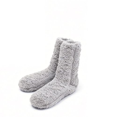 Pantoufles auto-chauffantes grises pour garder vos pieds au chaud tout l'hiver