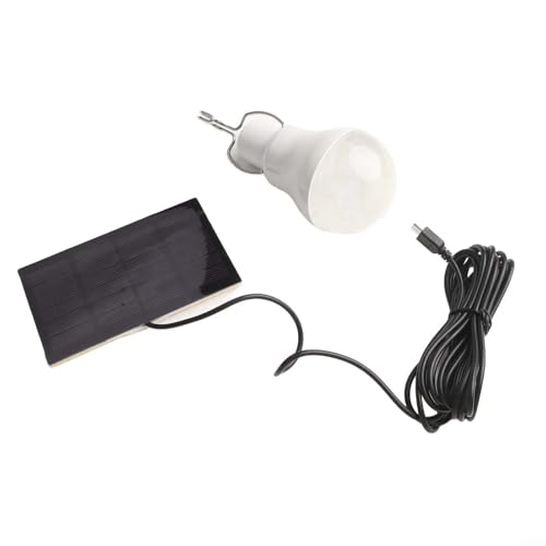 Linterna LED para colgar al aire libre de 3 W con energía solar con gancho, ideal para barbacoas y fiestas de cumpleaños