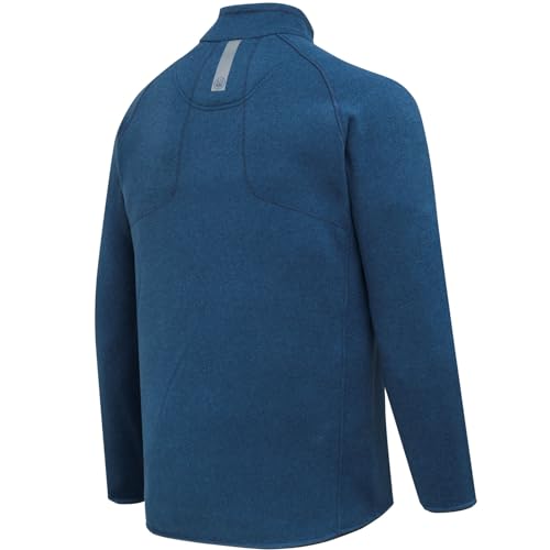 Image of Beretta Men's Abisko Half Zip Thermal Fleece Jacket | Warm, lightweight, breathable, casual outdoor knitted coat, for hunting & hiking