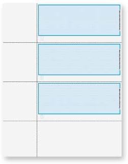 EGP Premium Herringbone Personal Size Blank Check, 600 Checks