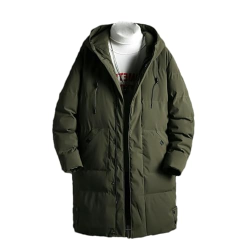 Manteau long coupe-vent homme fini le froid avec cette parka d'hiver chic