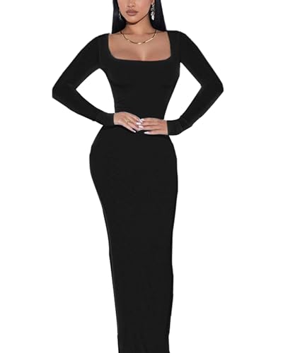 fashion bodycon maxi dress