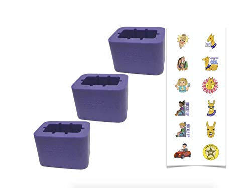 Rehausseur de siège et stabilisateur pour ceinture de sécurité Buckle Booster pour trajets en famille