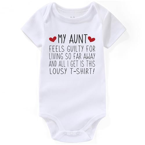 Funny guilty Aunt Baby Clothes boy Aunties Bestie auntie sayings Baby girl Clothes Baby Bodysuits