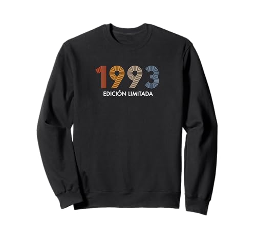 Retro 30 Años Nacido en 1993 Edición Limitada 30 Cumpleaños Sudadera