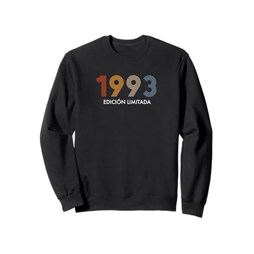 Retro 30 Años Nacido en 1993 Edición Limitada 30 Cumpleaños Sudadera