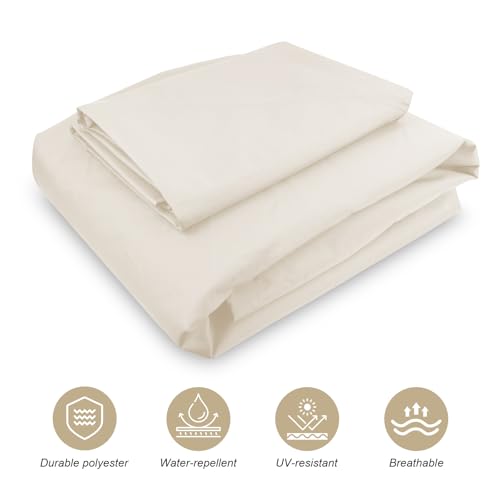 OIPUNSHLE 10x12 Gazebo Canopy Replacement, #GF-12S004B-1, Beige by OIPUNSHLE - Used condition - Image 4