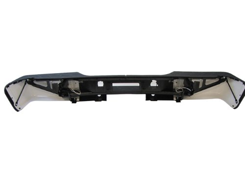 Painted White Rear Step Bumper Assy With Sensor Hole For 07-13 Silverado 1500 Light Duty Gm1103149 #TOP4