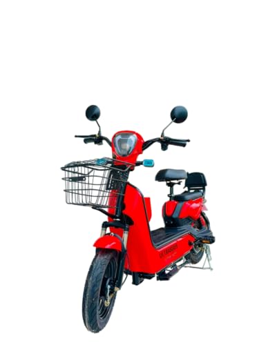 Image of Ultrabikes City Ride Moped | 550 watt Motor | 48V 18Ah Lithium Ion Battery | NO DL Required | 40 Top Speed | Digital Display | 2 Year Warranty | 3 Speed Modes I 70 KM in Single Charge