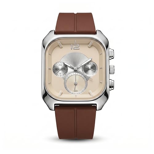 Image of GOLDENIZE FASHION Watch for Man, Analog Watch for Man, Black Ceramic Watch for Men with Arabic Numeral Dial, Low Weight Quartz Wrist Watch Men's & Boy's Wrist Watch