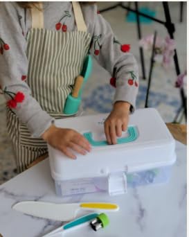 image for Tovla Jr. Kids Real Cooking and Baking Gift Set with Cookbook and Stor