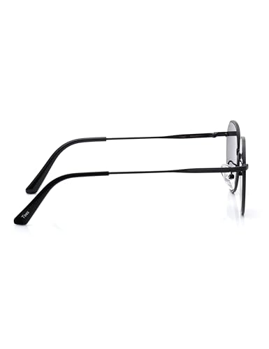 Image of Fastrack Tees Grey Round Sunglasses for unisex