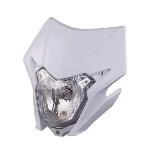 Phare universel moto LED H4 blanc pour remplacer un éclairage faiblard d'origine
