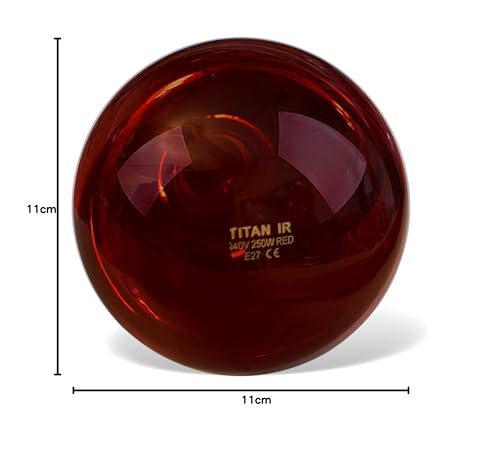 ヒートランプ用タイタンインキュベーター175ワット赤外線電球