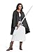 Medieval Hooded Cloak for Women Men Renaissance Halloween Costume Cape Short Pile Velvet Wizard Witch Outfit (Black, Length=39.4