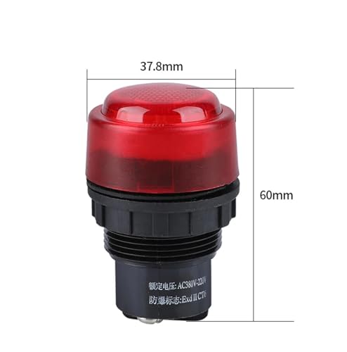 Alarme sonore industrielle bleue 220V AC pour sécuriser les zones à risques