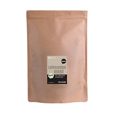Wohltuer Bio Leinsamenmehl - Glutenfrei, Cholesterinfrei, Nährstoffreich - Vegetarisch und Vegan Cover