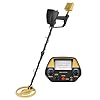 Metal Detector, Rivelatore di metalli professionale, Rilevatore in oro leggero con bobina impermeabile, ad alta sensibilità, Longtiud regolabile, 2 modalità - DETECTOPRO