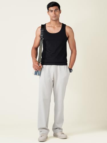 Image of DAMENSCH Anti-Bacterial Anti Odour Soft Pinstripe Cotton Vest