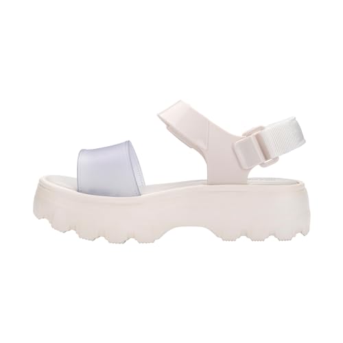 mini melissa Kick Off Platform Sandals for Kids - Chunky Platform Jelly Sandals for Girls, Kids Summer Shoes, Girls Sandals