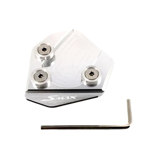 Extension béquille latérale SMAX155 pour éviter la chute de votre moto sur sol meuble