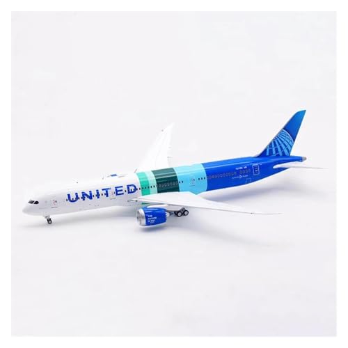 Modelo de avión de metal B787-9 escala 1:200 kit resistente N24988 3