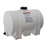 RomoTech Horizontal with Legs Polyethylene Reservoir, 65 Gallon