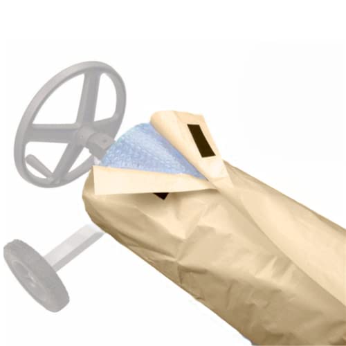 yeesport Solar Reel Schutzabdeckung, Schwimmbad Solar Decke Reel Abdeckung, UV-beständig Solar Decke Schutzabdeckung für oberirdische und in Boden-Pools, 192,9"x 37,8" Cover