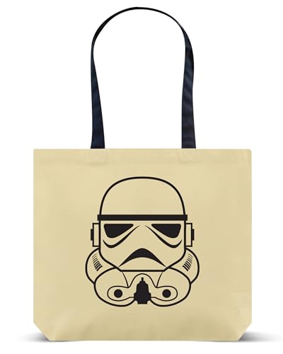 Personalized.Design Reusable Tote Bag Star Wars: Stormtrooper - Halloween Trick-or-Treat Gift Bucket - Large Grocery Shoulder Purse with Handles