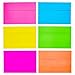 Paper Junkie 112 Pack Bright Neon Colored Envelopes with Self-Adhesive, Bulk Set for 4x6 Invitations, Greeting Cards, Birthday, Baby Shower (A6 Cards and Envelopes)