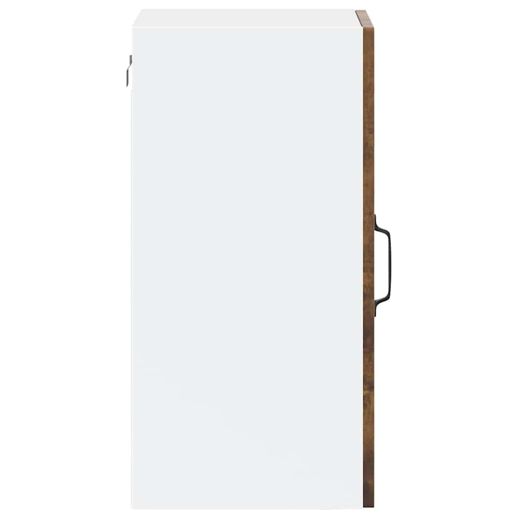 Genérico Armario de Pared para Cocina Puerta Cristal Porto Roble Ahumado,Mobiliario,Armarios y Almacenamiento,Armarios de Cocina,854012