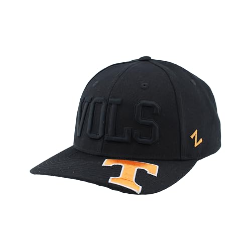 Tennessee Volunteers NCAA Officially Licensed Adjustable Snapback Hat Contender Black