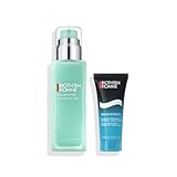 BIOTHERM HOMME Aquapower Advanced Gel + Aquafitness Shower Gel Travel Size, Trattamento Viso Ultra-Idratante Uomo e Gel Doccia Rivitalizzante per Corpo e Capelli, 75ml + 40ml