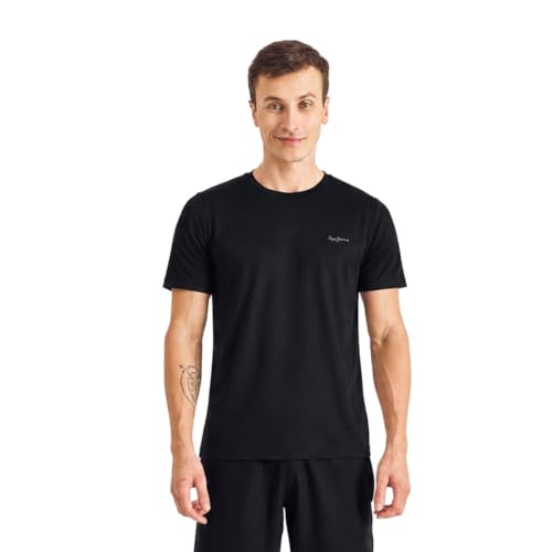 Image of Pepe Jeans Men's Polyester Regular fit T-Shirt
