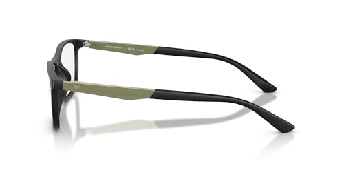 Image of Emporio Armani Mens EA3280U Universal Fit Square Prescription Eyewear Frames