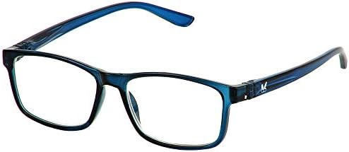 BUNNY EYEZ Readers JACOB Reading Glasses with a Tiltable & Flippable Frame, Chic & Modern Design